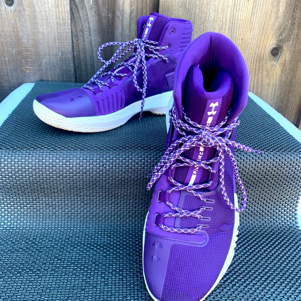 Under Armour Basketball High Tops.